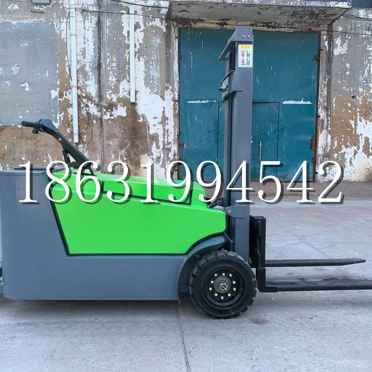 石拐区小型电动叉车1吨2吨步行站驾式电瓶堆高充电装卸车液压升降车铲车